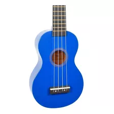 Ukelele Soprano Mahalo Rainbow Series Mr1bu-u Color Azul