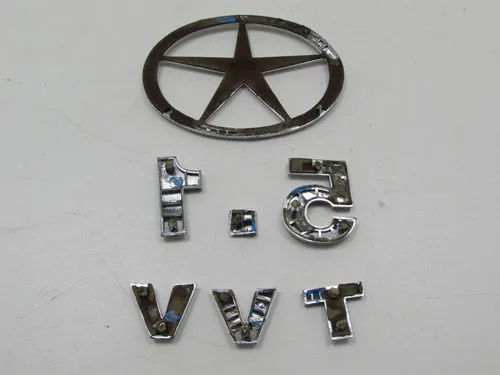Escrita Emblema Da Tampa Traseira Jac J3 2014 8