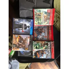 Uncharted 1,2,3 Y 4 Ps3 Ps4 Ps5 Colección Completa Leer Desc