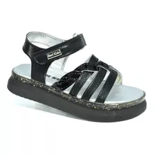 Sandalias Urbanas Nena Abrojo Plataforma Glitter Niña Nueva