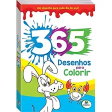 Livro 365 Desenhos Para Colorir (azul) Todolivro