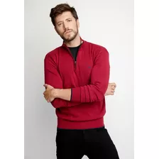 Sweater Hombre London Smart Casual Rojo Fw 2023 Ferouch