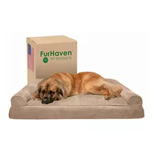 Furhaven Xxl Orthopedic Dog Bed Plush & Suede Sofa-style