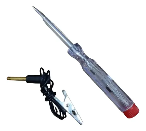 Buscapolo 6v 12v 24v Con Pinza Tipo Cocodrilo Auto Moto Metal