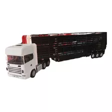 Scania Controle Remoto Boiadeiro C/ Iluminação Total E.1/24