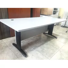 Escritorio De Oficina 2 Mt X 90 Cm Patas De Metal