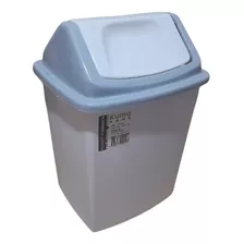 Recipiente Residuos / Tacho De Basura Tapa Vaivén 8 Lt Kuma