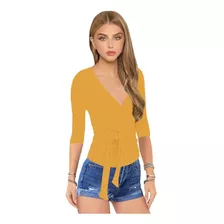 Blusa Escote V Modelo Elsa Marca Epifania