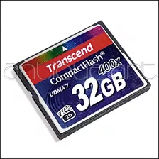  A64 Tarjeta Compact Flash 32gb Transcend 400x High Speed Cf