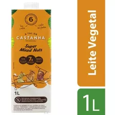 Bebida A Tal Da Castanha Sabor Mixed Nuts 1 Litro- Kit Com 2