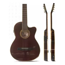 Guitarra Electro Acustica Con Corte Nylon 39 Palmer Teresawr