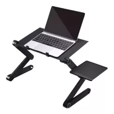 Base Mesa Ergonómica Plegable Para Laptop Con Ventilador Fan