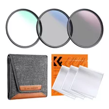 K&f Concept Kit De Filtro De Lente Uv/cpl/nd De 1.929in (3 P