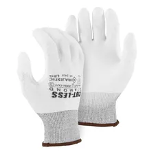 Majestic 37-3435 - Guantes De Polietileno Blanco Resistentes