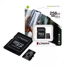 Cartão Memória Kingston Sdcs2 Adaptador Sd 256gb Classe 10