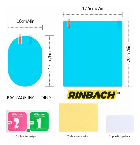 Foto 2 de Película Protectora Espejo Nissan Tiida 2018 4pzs Película Protectora Espejo Nissan Tiida 2018 4pzs Foto 2