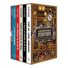 As Extraordinárias Viagens De Júlio Verne - Box Com 6 Títulos, De Verne, Julio. Série Clássicos Da Literatura Mundial Ciranda Cultural Editora E Distribuidora Ltda., Capa Mole Em Português, 2021