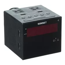 Sonnet Bluetooth Power Station Clock Radio R 1415bt Electro