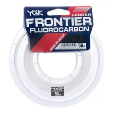 Linha Pesca Fluorcarbono Ygk Frontier 50 Libras 0,64mm 50m