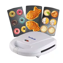 Máquina Mini Donas Fácil De Utilizar Maquinas De Donas Color Blanco