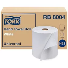 Tork Rollo De Toalla De Mano De Papel Blanco H21, Universal.