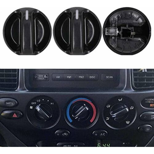 3pcs Rear Control Knobs Audio Radio Fits 2000-2006 Toyot Oad Foto 8