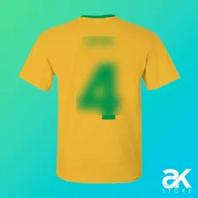 Camiseta Blackpink Seleção Brasileira Kpop Copa