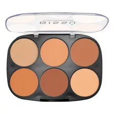 Paleta De Contornos Bissu Original(1pz) Tono 02 Medio A Bronceado