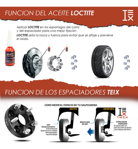 Espaciadores Llanta 1 PuLG 5x114 Honda Integra 1995 Al 2006 Foto 7