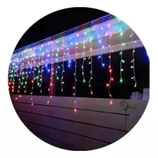 Cascada Led 300 Luces Cubre 5.5 Mts Navidad Matrimonio 