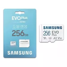 Micro Sd Original Samsung Evoplus 256gb Para Nintendo Switch