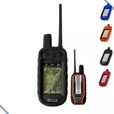 Capa De Silicone + Película Para Gps Garmin Alpha 100!!