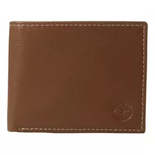 Cartera De Piel Timberland Blix Cafe Claro Bifold Billetera