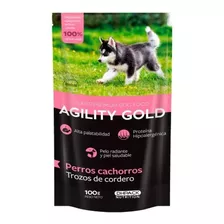 Agility Gold Pouch Trozos Cordero Cachorro 100 Gr