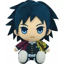 Bandai Demon Slayer Kimetsu No Yaiba Chibi Plush - Giyu Tomi