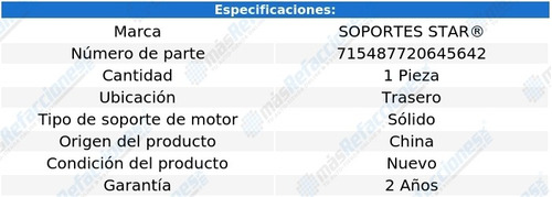 Soporte Motor Trasero Alfa Romeo 6c 2500 40-45 Soportes Star Foto 2