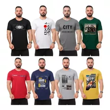 Kit 10 Camisetas Masculinas Atacado Revenda Envio Imediato