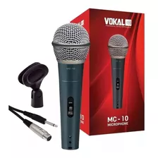 Microfone Vokal Mc10 Com Fio