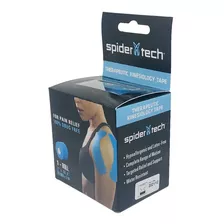 Tape Cinta Kinesiologica Neuromuscular Spidertech 50mm X 5m Color Celeste