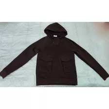 Padrísima Sudadera Topman London Fina Negra S Original!!