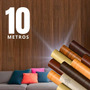 Adesivo Decorativo Papel De Parede Madeira Móveis 10 Metros Cor Madeira Natural Carvalho 01