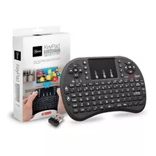 Teclado Touch Pad Wireless Smart Tv Microlab - 7569 Color Del Teclado Negro