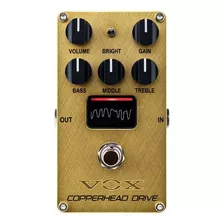 Pedal Vox Ve-cd Valvular Copperhead Distor British Cuo Dorad Color Dorado