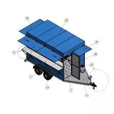 Mega Projeto Construção Trailer Alimento Trucado + Completo 