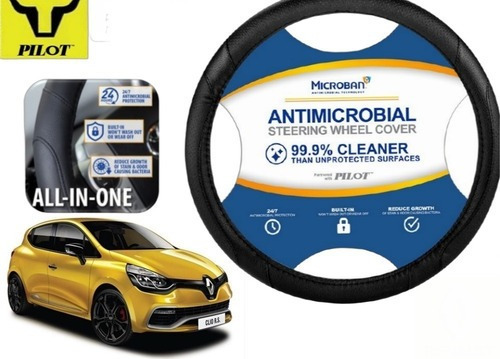 Funda Cubrevolante Negro Antimicrobial Renault Clio Rs 2014 Foto 3