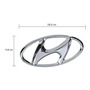 Emblema Hyundai Cromado 16.8 Cm X 8.2 Cm