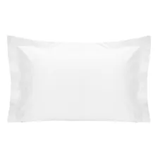 Fronha 100% Algodão Egípcio 600 Fios 0,50 X 0,90 Cm Cor Branco Cor