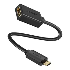 Cabo Adaptador Micro Hdmi Para Hdmi Ugreen 22cm Preto