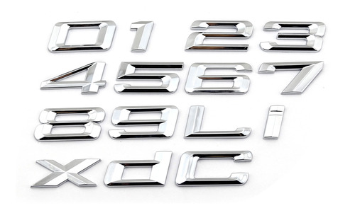 3d Letras Coche Emblema Pegatina Insignia 125d 320i Para Foto 8