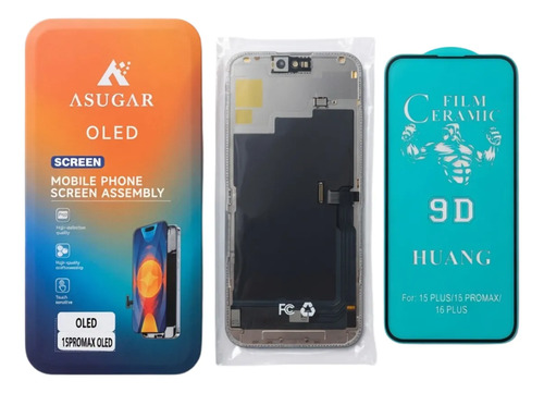 Apple Tela iPhone 15 Pro Max Display OLED + Película